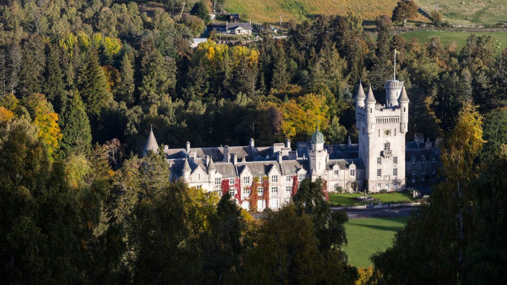 Zamek Glamis zamek w Szkocji